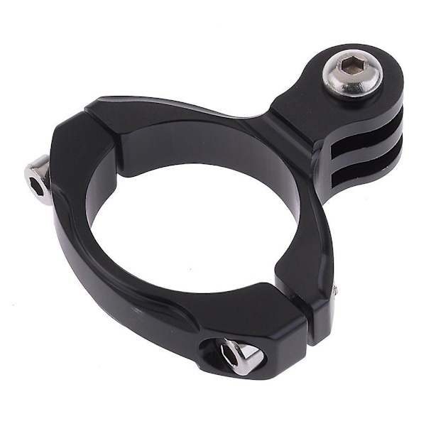 Polkupyörän teline Kameran ohjaustangon pidike Istuinpidike Go Pro Hero 6 5 4 Sjcam Yi 4k Eken Go Pro Action -kameran lisävarusteille [db] black