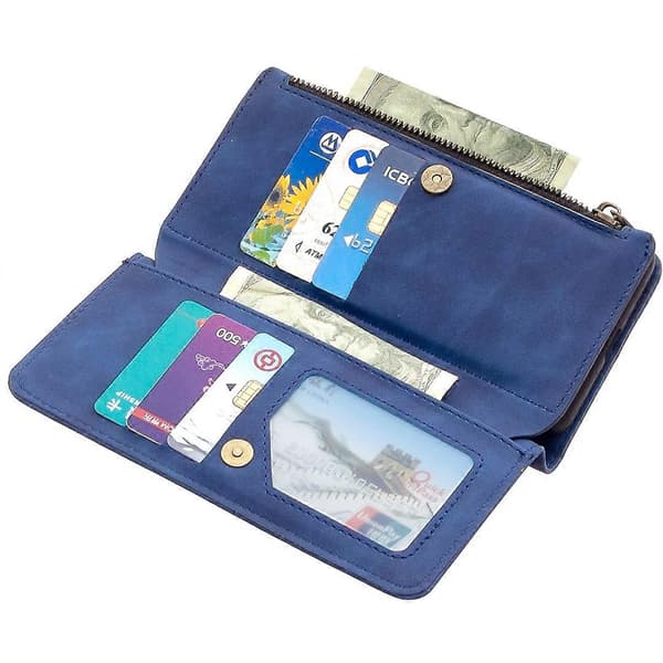 Læder Etui Til Samsung Galaxy A32 5G [DB] Blue