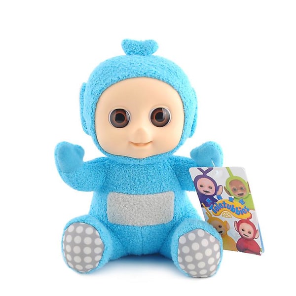 18/30/46cm Ekte Teletubby Barnas Puslespill Plysjleketøy Dukke Kreativt Leker Mor Baby Høy Kvalitet Bursdagsgave Barn DB Light Blue about 18cm