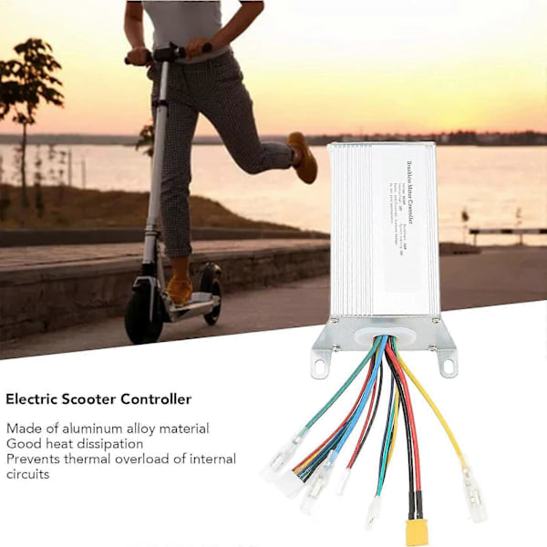 36V 16A 350W Elektrisk Scooter Kontroller Borstlös Motor [db]
