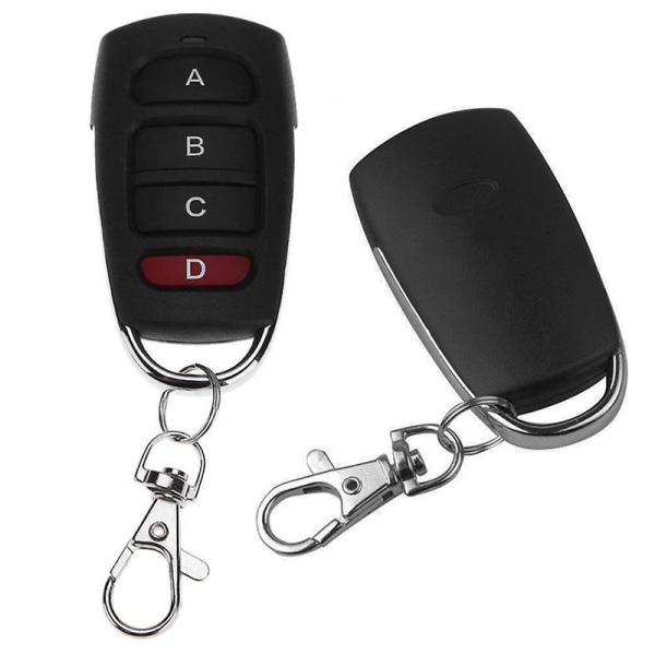 4 stk. Universal Garageportåbner Fjernbetjening 433mhz Elektrisk Kloning Kontrol Nøgle Fob Åbner DB 2pcs remote control