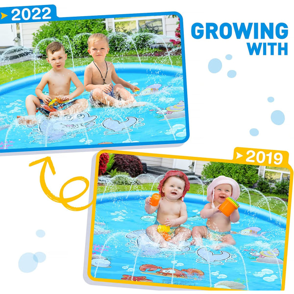Children's toy water spray pad outdoor baby play pad children's water toys
