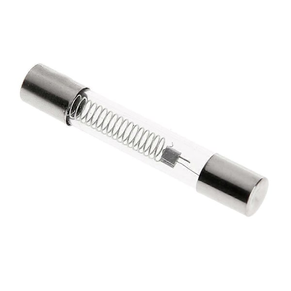 10 stk. 5kv 0.8a 800ma mikrobølgeovn sikring universal patronsikring hurtig sikring [DB] Silver