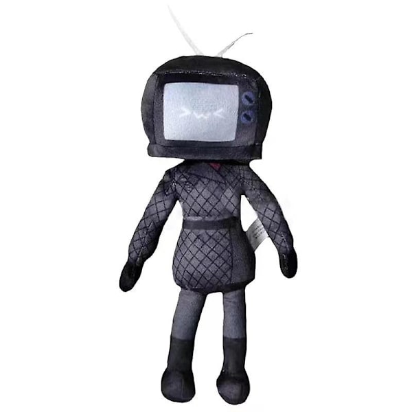 Speakerman Titans Tv Man Titans Cameraman Dockan Plyschleksak Titans Speaker Man Skibidi Toalett Kamera Man Tv Kvinna Plysch Mjuk Leksak [DB] A5 about 25cm