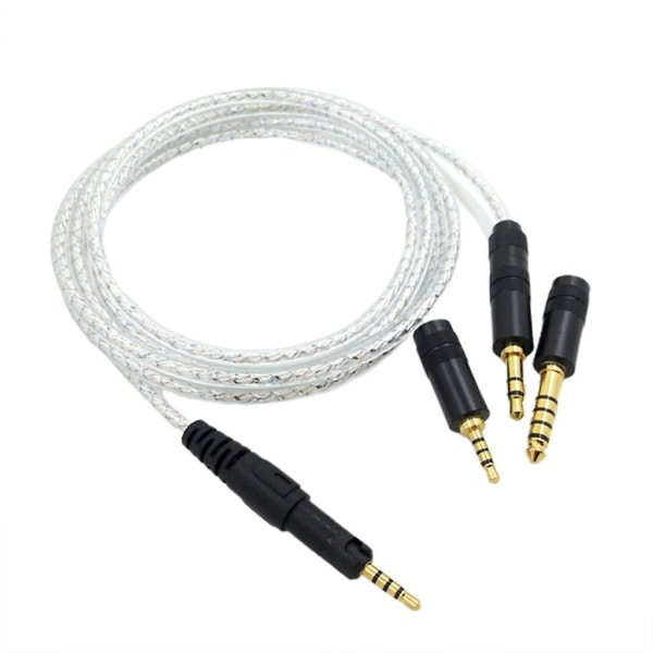 Holdbar kabeludskiftning til Technica Ath-m50x hovedtelefoner ledning med 2,5 mm/3,5 mm/4,4 mm stik Nyd klar og skarp lyd