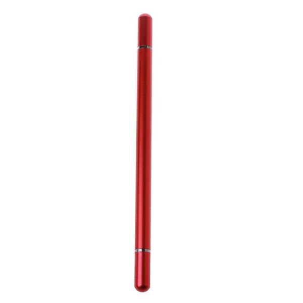 Stylus Pen Glat Skrivning Universal Aluminiumlegering Bærbar Blyant Til Tablet Jikaix Red