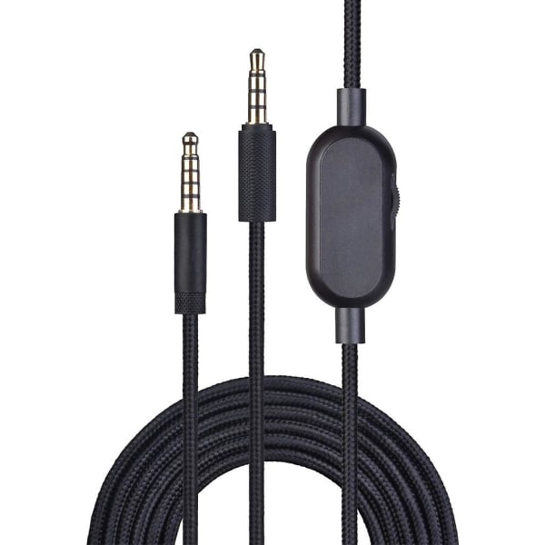 Kabel til Astroa10 A40 Gaming Headset flettet med lydstyrkekontrol Mute Clip [DB] Blue