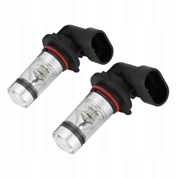 2-pack 9005 H10 9145 8000k Isblå 100w Led [DB]