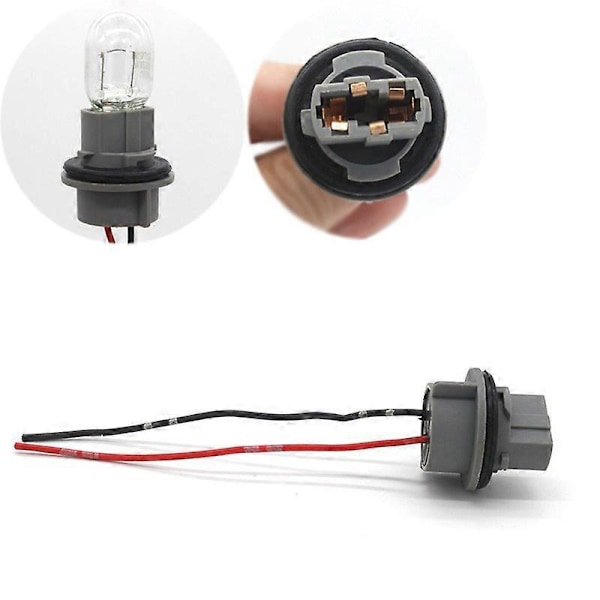 2 st T13 T20 7440 7443 Glödlampssockel W21W W21 5W Adapter Kabelhärva För Bil Blinkers Bromsljus Bas Tillbehör [DB] For T20 7440 w21w