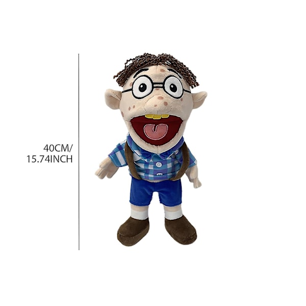 Jeffy Boy plysj hånddukke barn dukke actionfigur morsomme festleker gave [DB] Style 6