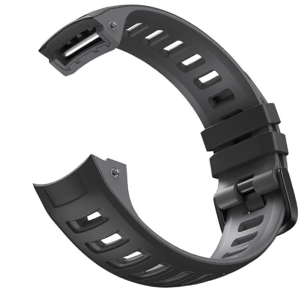 Garmin Instinct silikoniranneke [DB] Black Grey