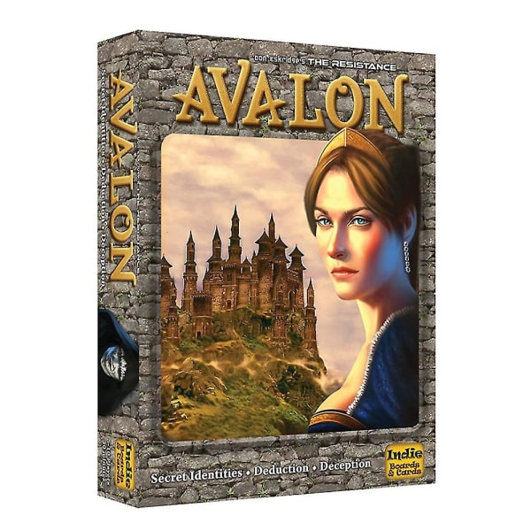 The Resistance Avalon-kortspil Indie-bræt- og kort Socialt fradrag Feststrategikort Spillebrætspil [DB]