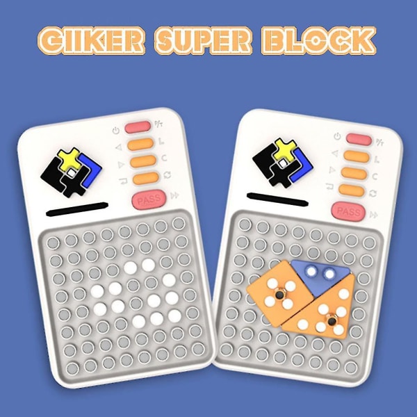 Giiker Super Block Building Puzzle Klotski Toy Logical Children's Toy Educational Training [DB]