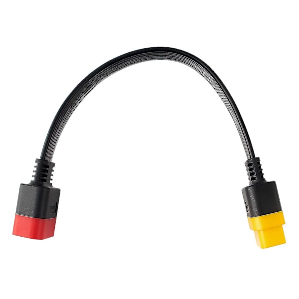 Ny Obd Obd2 Förlängningskabelkontakt För Launch X431 V/easydiag 3.0/mdiag/golo Huvud 16pin Hane Till [db]
