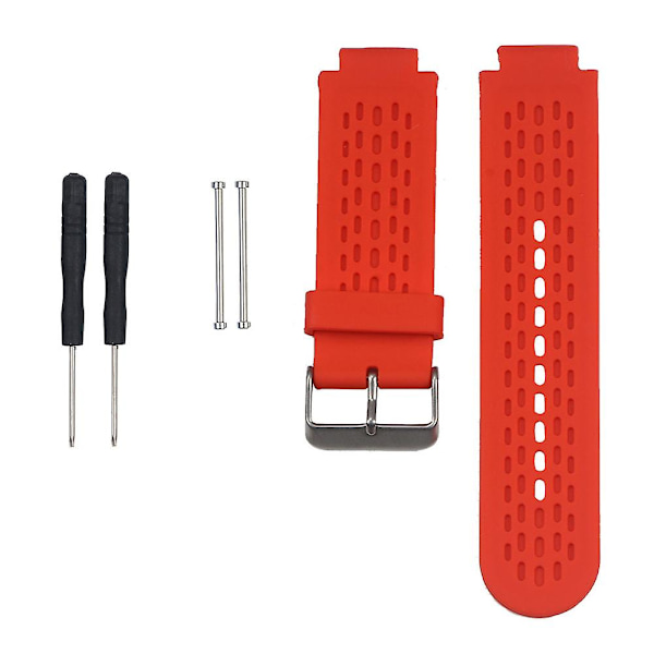 Silikone Armbåndsrem til Approach S2/S4 GPS Golfur/ Vivoactive [db] Red S2 S4