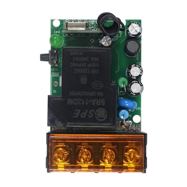 315/433mhz Industriell Fjernkontroll Ac85-250v 1ch Rf Trådløs Fjernkontrollbryter [DB] single remote 433MHz