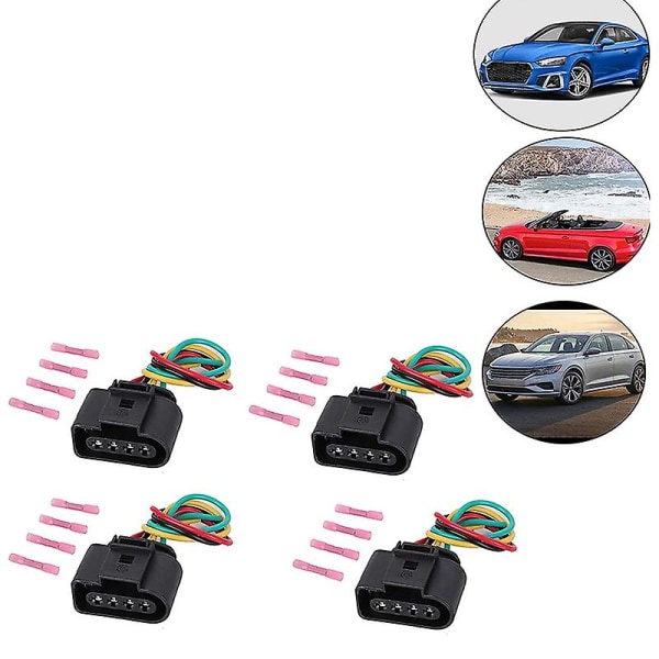 4-pakkaus sytytyspuolan liitinjohtosarja A4 1.8t, 2.0t, 2.5l, 3.2l, 4.2l sytytyspuolan johtosarja