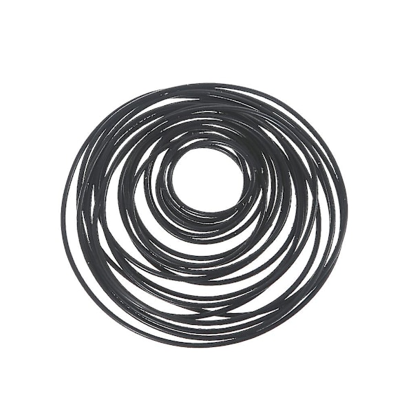20 st/lot Rund gummiremdrivning för kassettbandspelare Reparation [db] 25 to 80mm