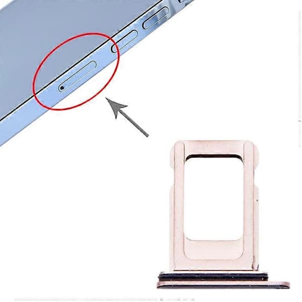 SIM-kortskuff for iPhone 13 Pro Max [DB] Gold