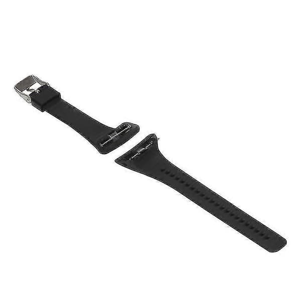 Polar Ft4 & Ft7 -kelloille silikoninen ranneke DB Black