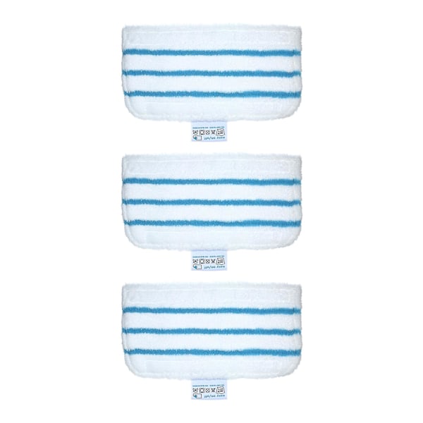 5-pakks Moppeputerstatninger for Black + Decker Dampmopp FSM1610/ FSM1630 Vaskbare Moppeduter Tilbehør [DB] 3 pcs