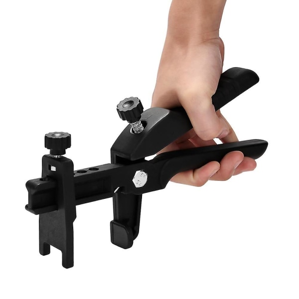 Tile leveler tiling auxiliary tool tile locator leveling system (black)