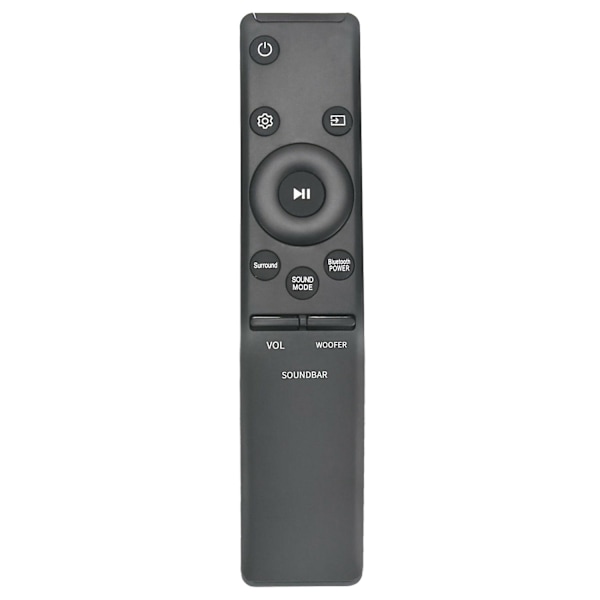 Ah59-02758a Vaihda kaukosäädin, joka sopii soundbar-kaiuttimiin -m450 -m4500 -m4501 -m550 -m430 -m360 -m370 [DB] Black