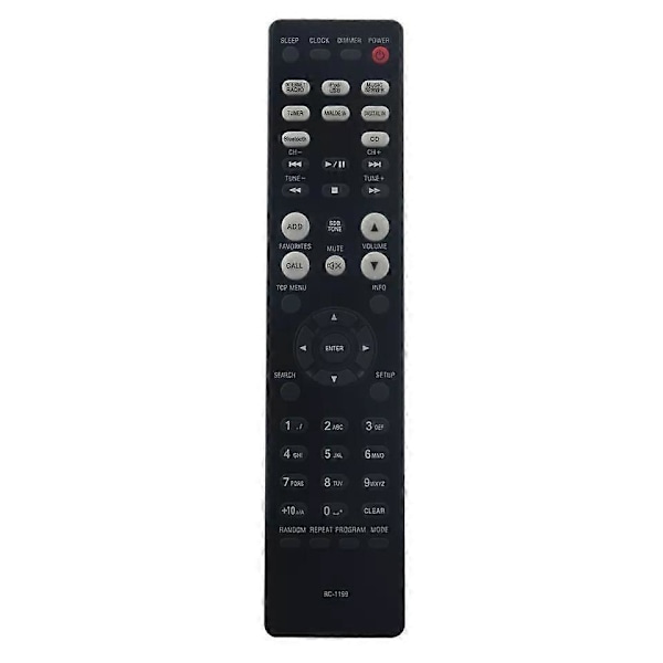 Ny RC-1199 Fjernkontroll For Denon Bilnettverk CD-Mottaker RCD-N9 RCDN9 [DB]