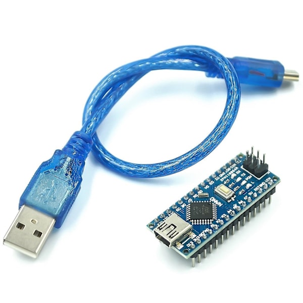 Til Nano Mini / Type-c / Micro Usb Med Bootloader Kompatibel Rød Controller Til Arduino Ch340 Usb Driver 16mhz Atmega328p(Mini USB Svejse)