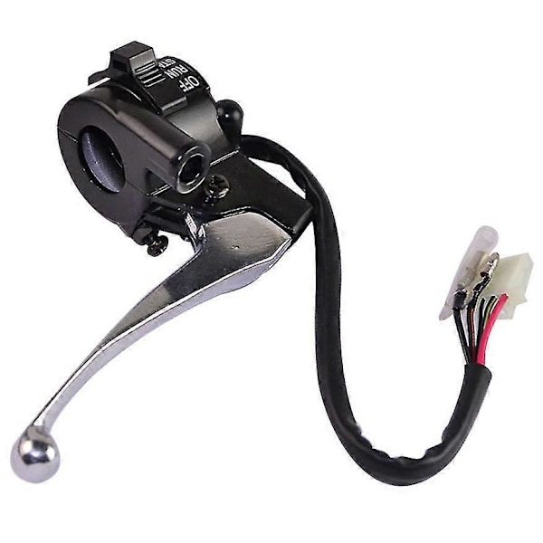 Gashandtag Start Stopp Brytare Bromshandtag Passar PW50 PW80 PY50 PW 50 PeeWee50 G50T Dirt Bike [db] Blacksilver