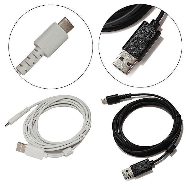 Latauskaapeli Logitech GPRO X -pelikuvaset Type-C USB virtajohto DB Black