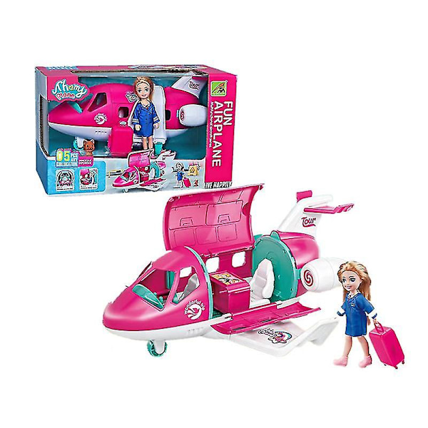 Barbie Drømmeflyver Flyvemaskine Legetøjssæt Db