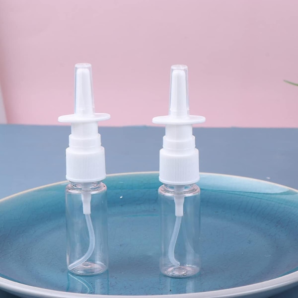 5 ml nässprayflaska näspumpspray påfyllningsbar reseformat (5 ml, 20 st) (a-1b) DB 20ML