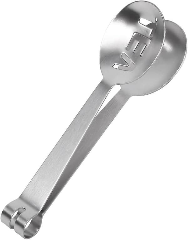 3 stk. te-pose tænger i rustfrit stål, te-pose presser, køkkenredskab, te-tilbehør 12 cm [DB]
