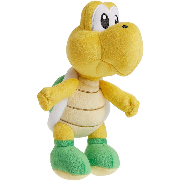 Wabjtam Super Mario All Star Collection 1425 Koopa Troopa utstoppede plysj, 6\", flerfarget [DB]