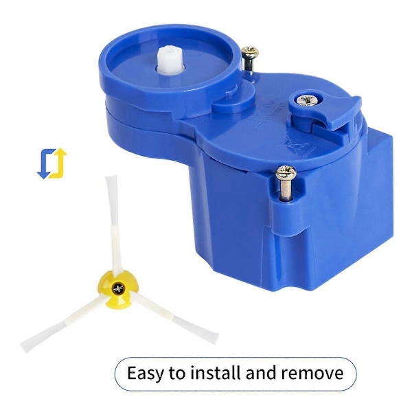 Sidebørstemotormodul til iRobot Roomba 500 600 700 800 900 I3-serien robotstøvsuger Replac [DB] Blue