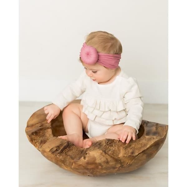 Elastiske hårbånd til babypiger - Donut - 7 farver - Bløde og behagelige[DB] 7 colors available
