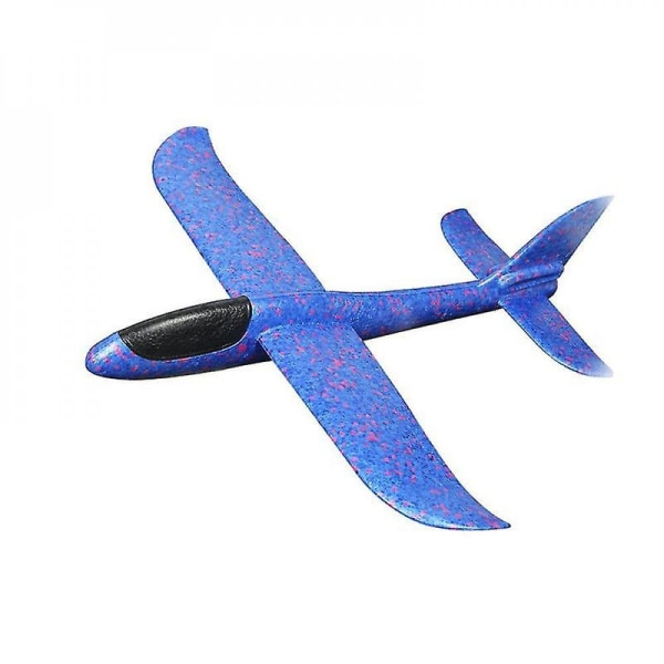 Skumhandkastande LED-flygplan leksak 48cm LED-flygläge Glider Inertia Planes Model Aircraft Planes Utomhus Sport XWH Db 48cm Orange No LED