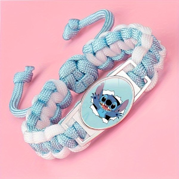 Stitch-ranneke Dopamiini Käsin Kudottu Koru db Blue