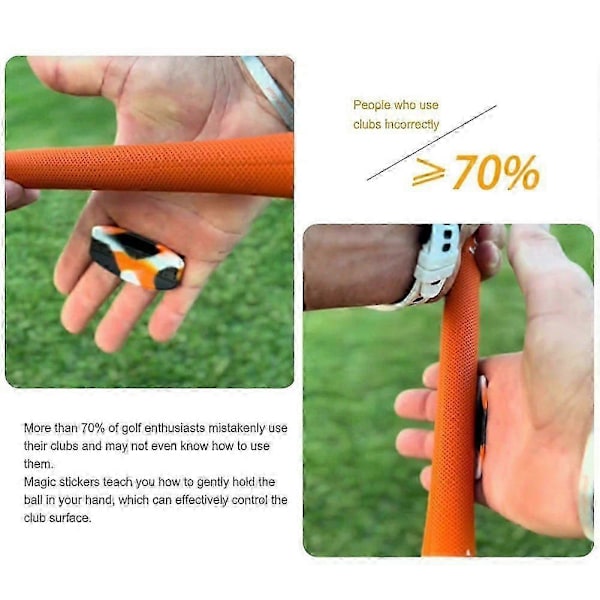 Anti-Slip Golfkølle Grip Forbedrer - Anti-Friktions Pad T-Magic Klæbende Pad for Forbedret Sving & Perf [DB]