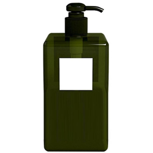250/450 ml dispenser för flytande tvål i plast, påfyllningsbar presspumpflaska [dB} Green 450ML