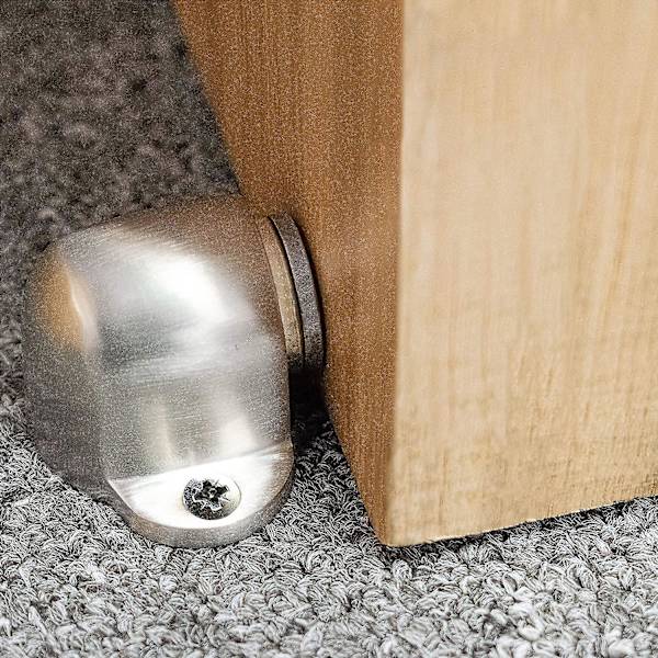Ovipysäytin, Vahva magneetti, Magneettinen ovenpysäytin, Ovimagneetit, Harjattu metalli lattiaan asennettava magneetti
