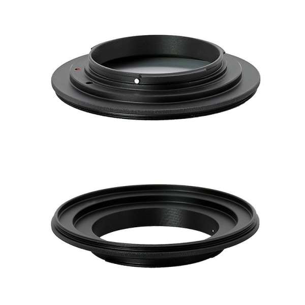 For Canon Eos Rf Mount Macro Reverse Adapter Ring 49/ 52/ 55/ 58/ 62/ 67/ 72/ 77mm For Canon Eos R Eos Rp Eos R5 Eos R6 Eos R7 db 58mm