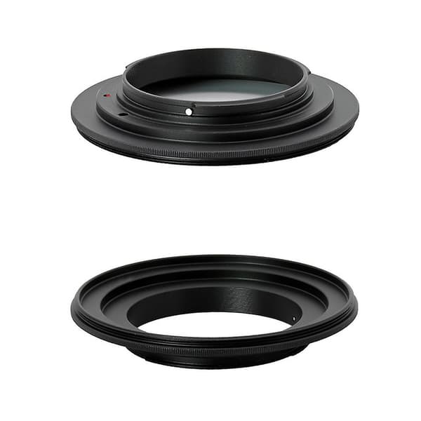Til Canon Eos Rf-fatning Makro Reverse Adapter Ring 49/ 52/ 55/ 58/ 62/ 67/ 72/ 77mm Til Canon Eos R Eos Rp Eos R5 Eos R6 Eos R7 db 58mm