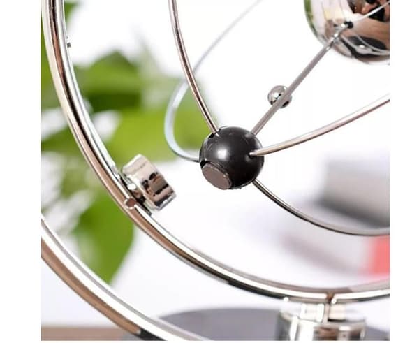 Perpetuum Perpetuum Mobile pendul Stort hjul Balancer Newtons Vugge Balancer Solsystem Elektronisk planet[YJD]