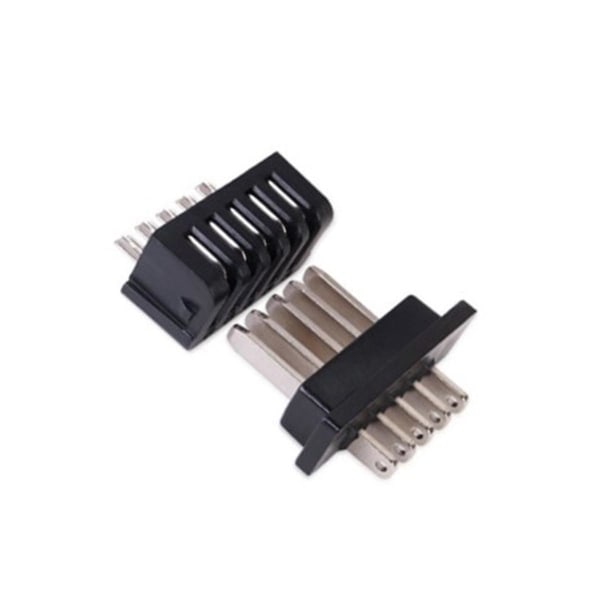 1 par Ebike Batteri Power Discharge Connector 5pins Hane Och Hona Batteri Power Plug För Hailong