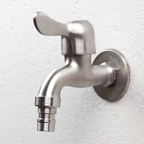 304 Rustfrit Stål Vandhane 1/2' Flow Tap [DB]