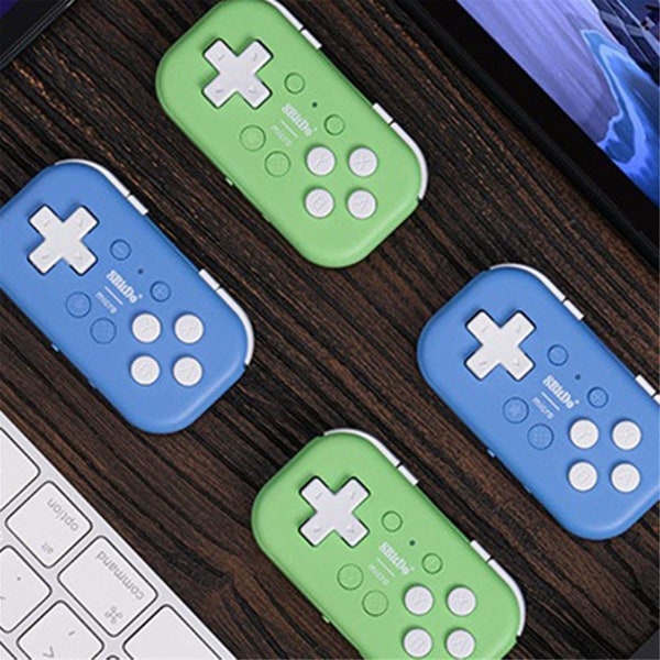 Til PC Os Computer Bluetooth Controller Switch Android Multifunktionel Game Controller, blå