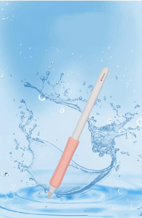 3-pack Apple Pencil 1:a generationens grepp silikonfodral tillbehörsskydd ergonomisk designhylsa[DB]
