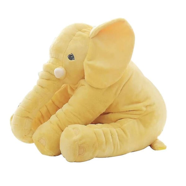 Fylt elefant plysjleketøy [DB] Yellow M